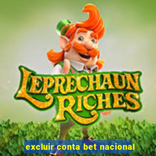 excluir conta bet nacional